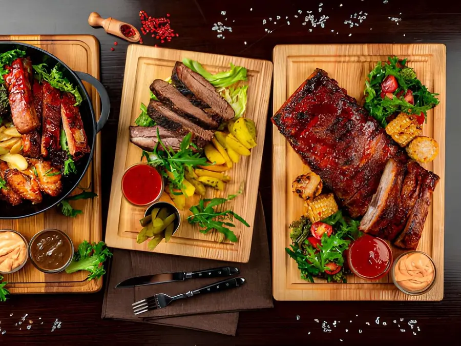 Cookout trays menu