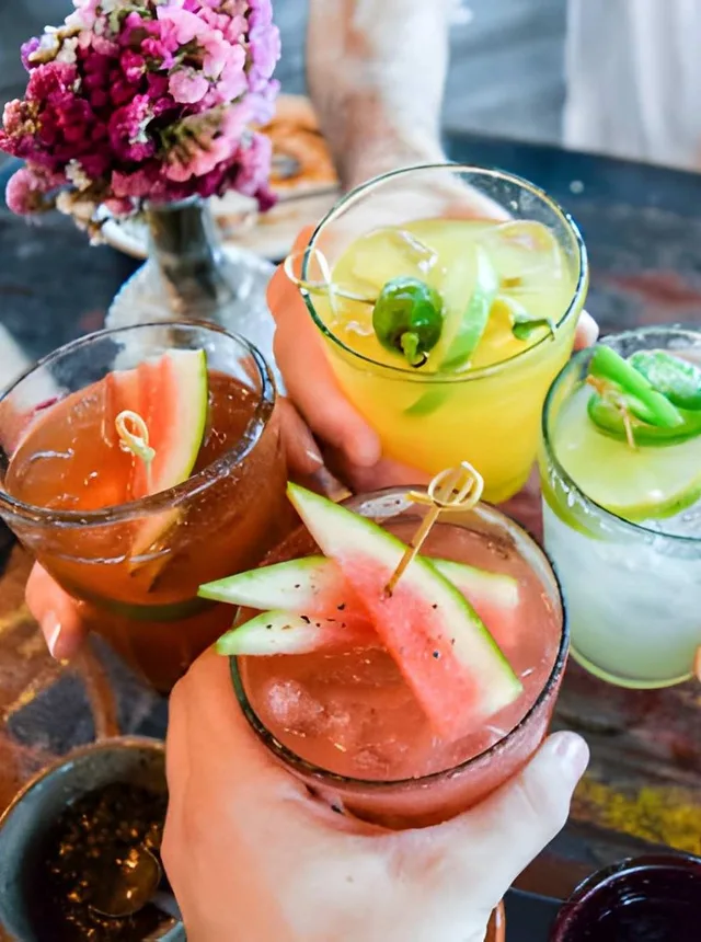 Cookout drinks menu