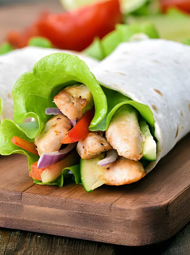 Cookout wraps menu