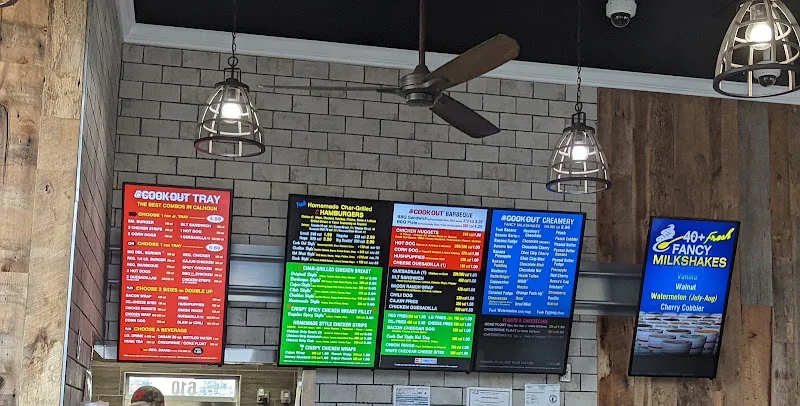 Cookout at 610 East Hwy 53, Calhoun, GA