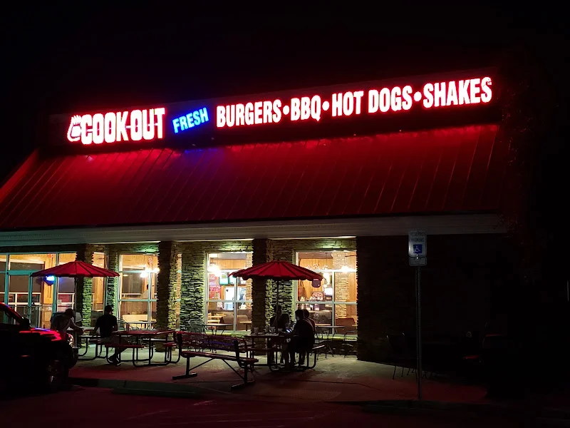 Cookout at 1055 Tiger Blvd, Clemson, SC
