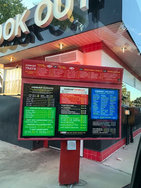 Cookout at 4245 North Roxboro Street, Durham, NC