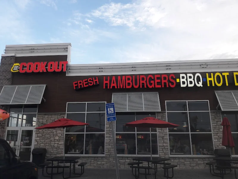 Cookout at 920 Battlefield Pkwy, Fort Oglethorpe, GA