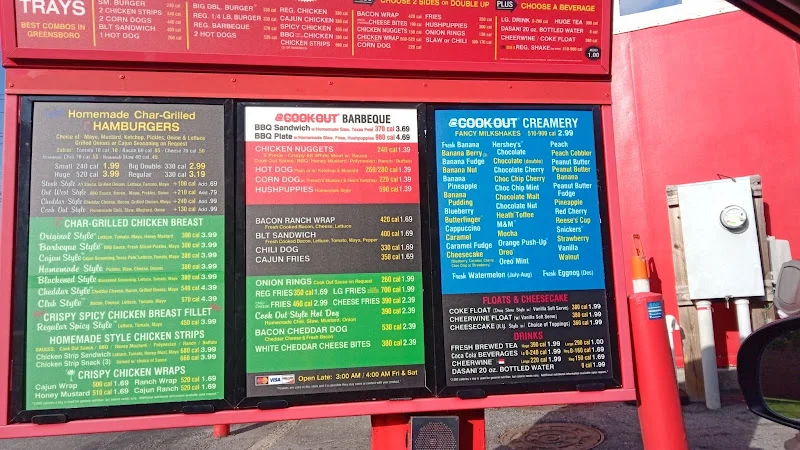 Cookout at 2411 Battleground Avenue, Greensboro, NC