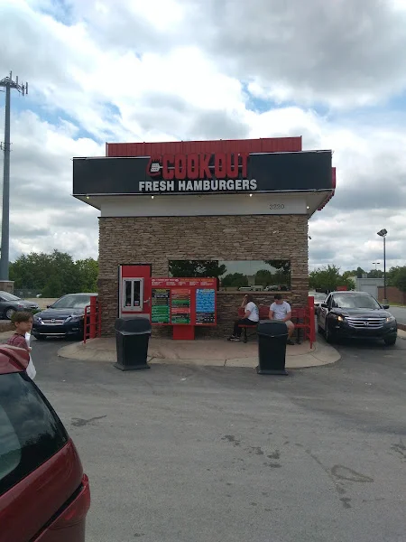 Cookout at 3209 East 10th Street, Greenville, NC