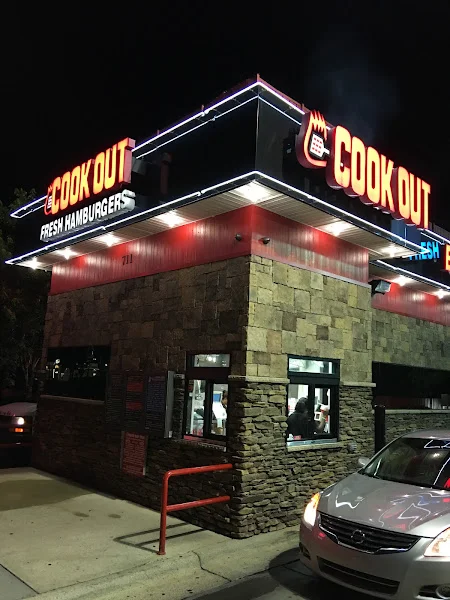 Cookout at 711 S. Memorial Drive, Greenville, NC