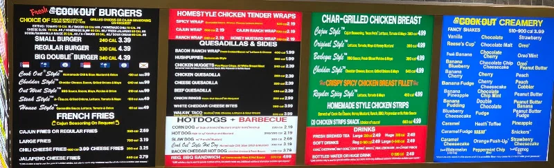 Cookout at 1935 US Highway 70 SE, Hickory, NC