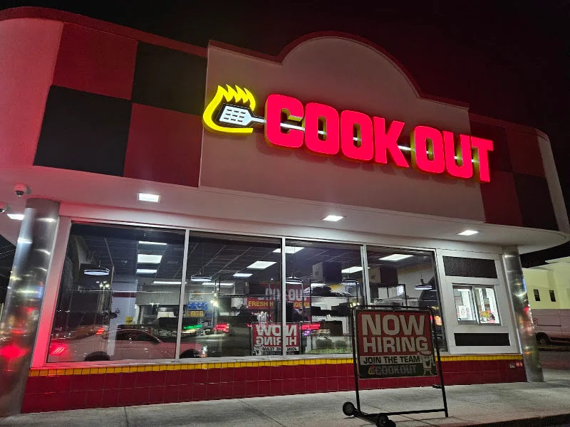 Cookout at 510 KY-92, Williamsburg, KY